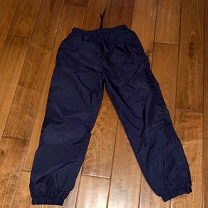 Holloway nylon Joggers. Lined windbreaker.